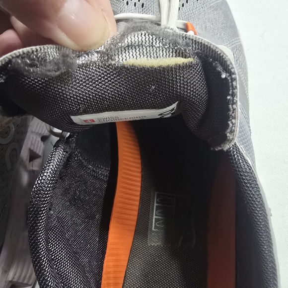 On Cloud X Running Women's Size 10.5 Athletic Shoes Alloy And Lily In Color - Picture 6 of 9